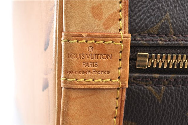 Authentic Louis Vuitton Monogram Alma Hand Bag Purse M51130 LV 8871F