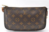 Authentic Louis Vuitton Monogram Pochette Accessoires Pouch M51980 LV 8872F