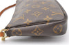 Authentic Louis Vuitton Monogram Pochette Accessoires Pouch M51980 LV 8872F