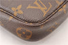 Authentic Louis Vuitton Monogram Pochette Accessoires Pouch M51980 LV 8872F