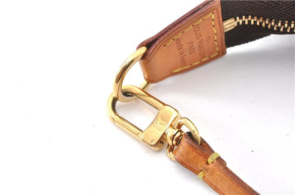 Authentic Louis Vuitton Monogram Pochette Accessoires Pouch M51980 LV 8872F