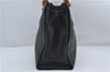 Authentic GUCCI Bamboo Shoulder Tote Bag Leather 0028260 Black 8873D