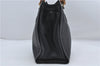 Authentic GUCCI Bamboo Shoulder Tote Bag Leather 0028260 Black 8873D