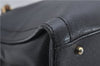 Authentic GUCCI Bamboo Shoulder Tote Bag Leather 0028260 Black 8873D