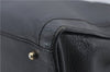 Authentic GUCCI Bamboo Shoulder Tote Bag Leather 0028260 Black 8873D