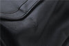 Authentic GUCCI Bamboo Shoulder Tote Bag Leather 0028260 Black 8873D