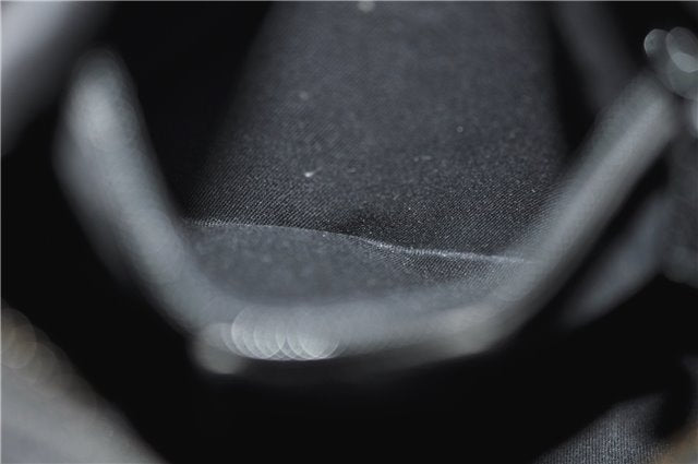 Authentic GUCCI Shoulder Hand Bag Purse GG Canvas Leather 101333 Black 8874D