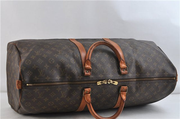 Authentic Louis Vuitton Monogram Keepall 60 Boston Bag M41422 LV 8875C