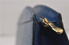 Authentic Louis Vuitton Epi Trousse Crete Clutch Bag Blue M48405 Junk 8876D