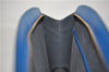 Authentic Louis Vuitton Epi Trousse Crete Clutch Bag Blue M48405 Junk 8876D