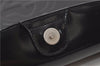 Authentic GUCCI Vintage Shoulder Hand Bag Purse Enamel Black 8877D