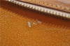 Authentic Louis Vuitton Vernis Forsyth Hand Bag Yellow M91112 LV 8880D