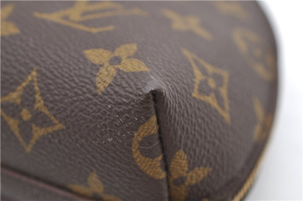 Louis Vuitton Monogram Trousse Demi Ronde 23 Cosmetic Pouch M47520 Junk 8884D