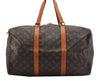 Authentic Louis Vuitton Monogram Sac Souple 45 Hand Boston Bag M41624 LV 8889F