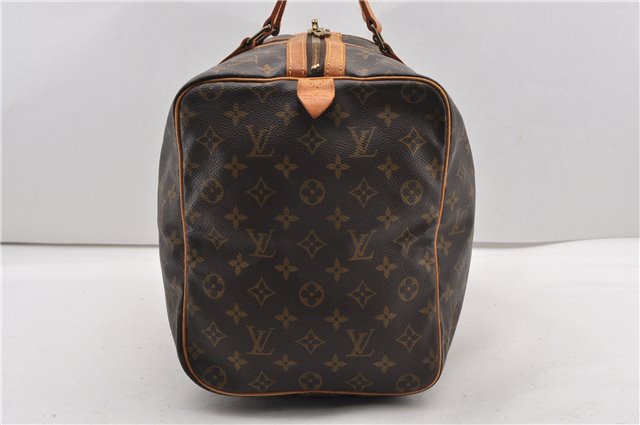 Authentic Louis Vuitton Monogram Sac Souple 45 Hand Boston Bag M41624 LV 8889F