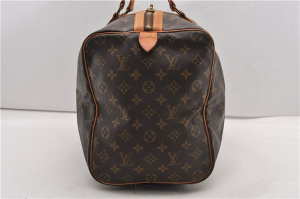 Authentic Louis Vuitton Monogram Sac Souple 45 Hand Boston Bag M41624 LV 8889F