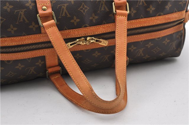 Authentic Louis Vuitton Monogram Sac Souple 45 Hand Boston Bag M41624 LV 8889F