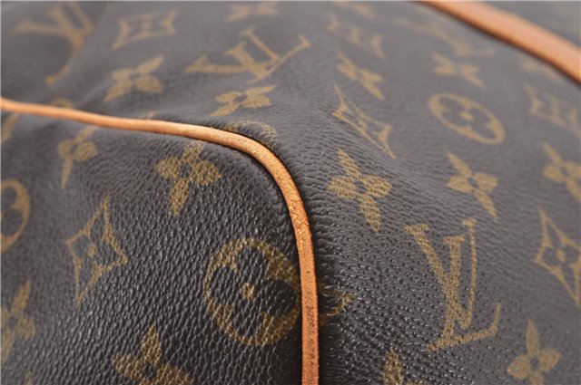 Authentic Louis Vuitton Monogram Sac Souple 45 Hand Boston Bag M41624 LV 8889F