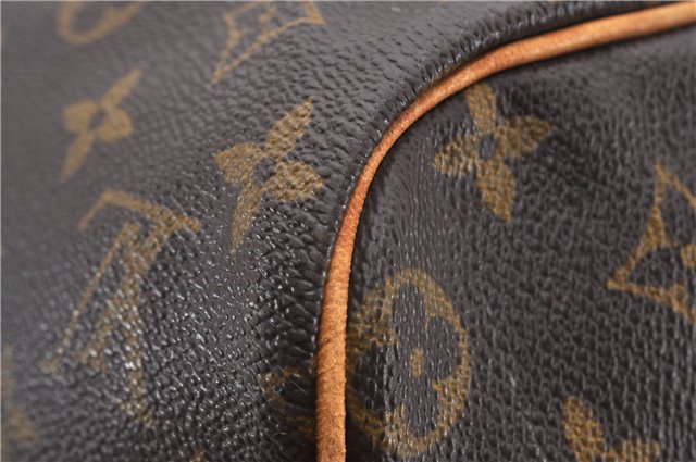 Authentic Louis Vuitton Monogram Sac Souple 45 Hand Boston Bag M41624 LV 8889F