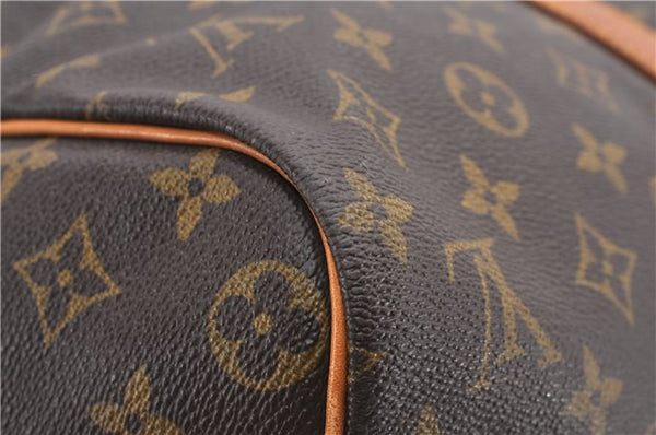 Authentic Louis Vuitton Monogram Sac Souple 45 Hand Boston Bag M41624 LV 8889F