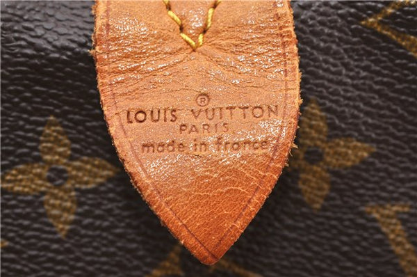 Authentic Louis Vuitton Monogram Sac Souple 45 Hand Boston Bag M41624 LV 8889F