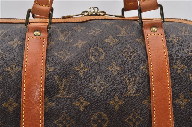 Authentic Louis Vuitton Monogram Sac Souple 45 Hand Boston Bag M41624 LV 8889F