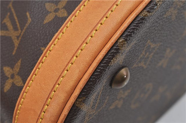 Authentic Louis Vuitton Monogram Bucket PM Shoulder Tote Bag M42238 LV 8890F