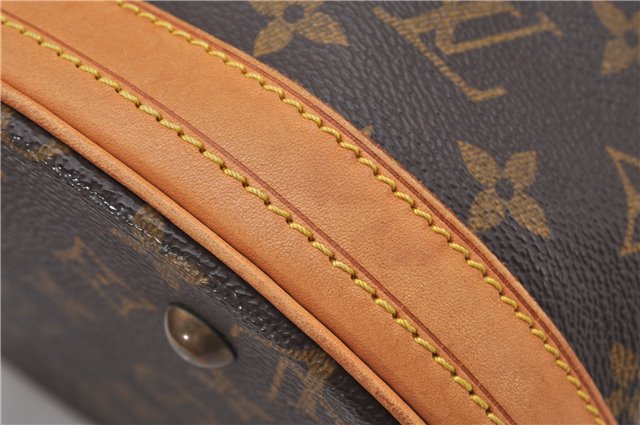 Authentic Louis Vuitton Monogram Bucket PM Shoulder Tote Bag M42238 LV 8890F