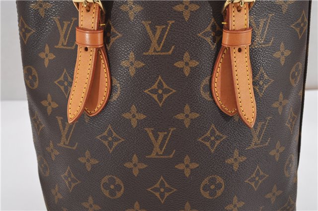 Authentic Louis Vuitton Monogram Bucket PM Shoulder Tote Bag M42238 LV 8890F