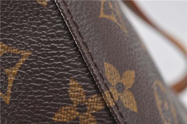 Authentic Louis Vuitton Monogram Bucket PM Shoulder Tote Bag M42238 LV 8890F