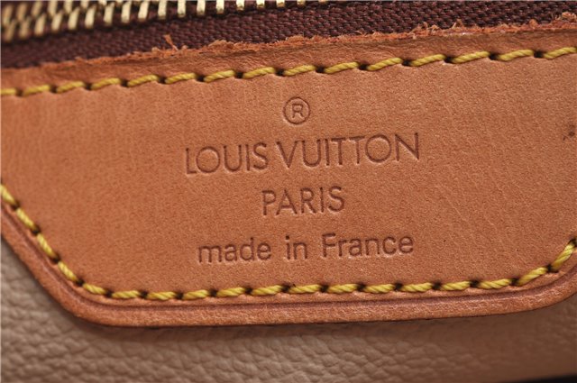 Authentic Louis Vuitton Monogram Bucket PM Shoulder Tote Bag M42238 LV 8890F