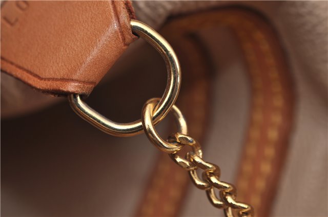 Authentic Louis Vuitton Monogram Bucket PM Shoulder Tote Bag M42238 LV 8890F