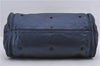 Authentic Chloe Paddington Leather Shoulder Hand Bag Metallic Blue 8893D