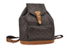 Authentic Louis Vuitton Monogram Montsouris GM Backpack M51135 LV 8896D