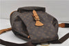 Authentic Louis Vuitton Monogram Montsouris GM Backpack M51135 LV 8896D