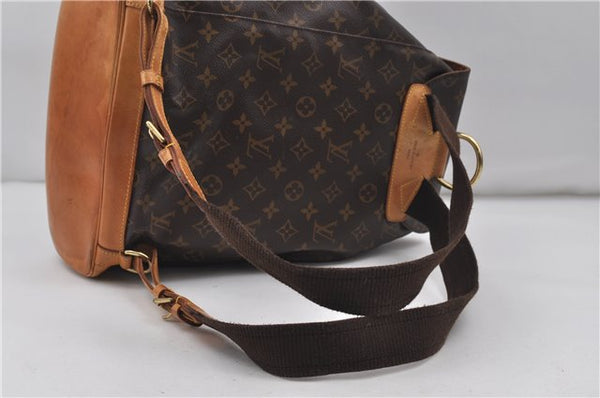 Authentic Louis Vuitton Monogram Montsouris GM Backpack M51135 LV 8896D
