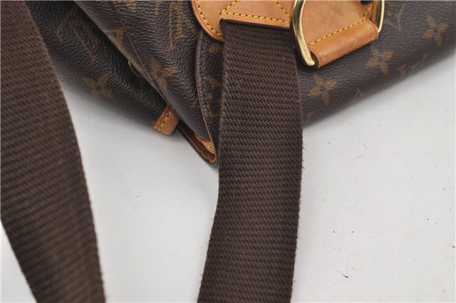 Authentic Louis Vuitton Monogram Montsouris GM Backpack M51135 LV 8896D