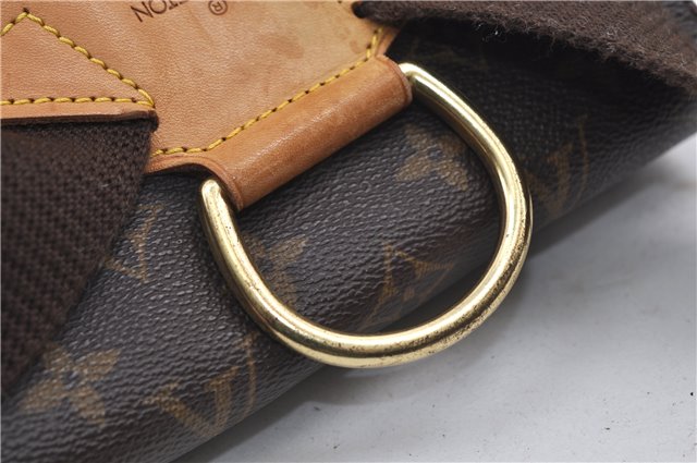 Authentic Louis Vuitton Monogram Montsouris GM Backpack M51135 LV 8896D