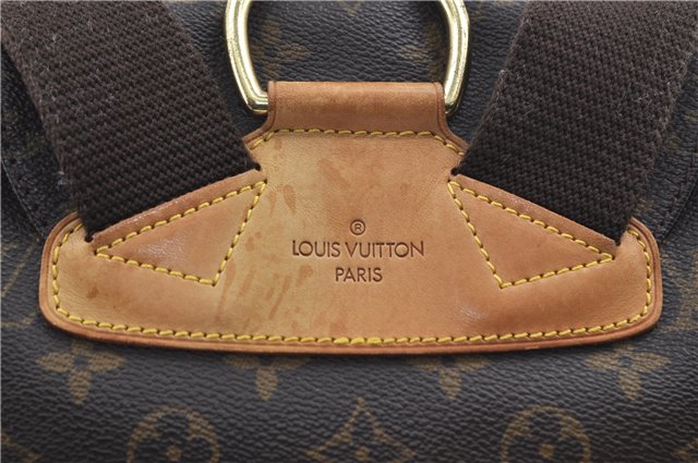Authentic Louis Vuitton Monogram Montsouris GM Backpack M51135 LV 8896D