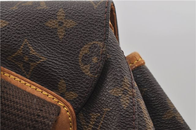 Authentic Louis Vuitton Monogram Montsouris GM Backpack M51135 LV 8896D