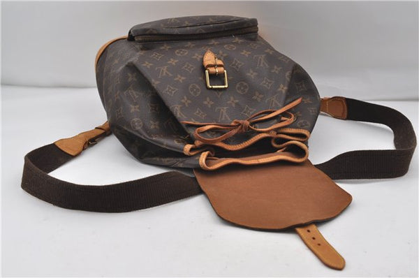 Authentic Louis Vuitton Monogram Montsouris GM Backpack M51135 LV 8896D