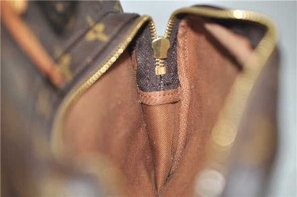 Authentic Louis Vuitton Monogram Montsouris GM Backpack M51135 LV 8896D