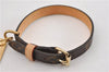 Authentic Louis Vuitton Monogram Collar Baxter XS Dog Collar M58073 LV 8896F