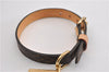 Authentic Louis Vuitton Monogram Collar Baxter XS Dog Collar M58073 LV 8896F