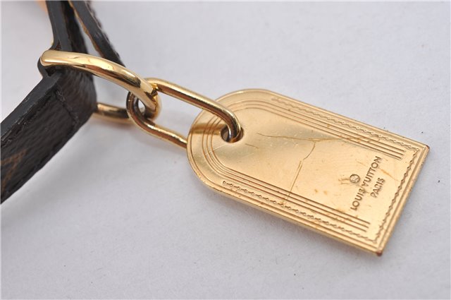 Authentic Louis Vuitton Monogram Collar Baxter XS Dog Collar M58073 LV 8896F