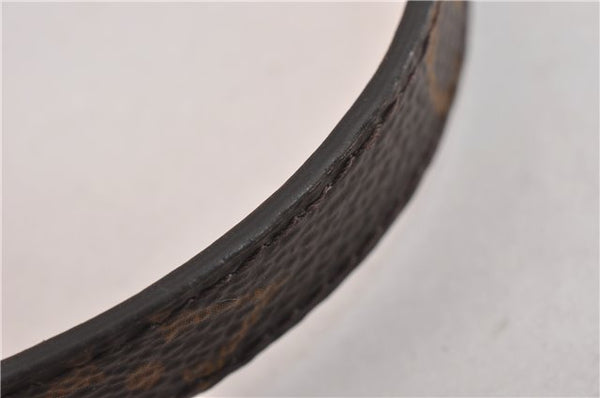 Authentic Louis Vuitton Monogram Collar Baxter XS Dog Collar M58073 LV 8896F