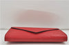 Authentic Louis Vuitton Epi Arts Deco Clutch Bag Purse Red M52637 LV 8897D
