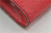 Authentic Louis Vuitton Epi Arts Deco Clutch Bag Purse Red M52637 LV 8897D