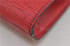 Authentic Louis Vuitton Epi Arts Deco Clutch Bag Purse Red M52637 LV 8897D