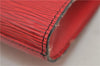 Authentic Louis Vuitton Epi Arts Deco Clutch Bag Purse Red M52637 LV 8897D